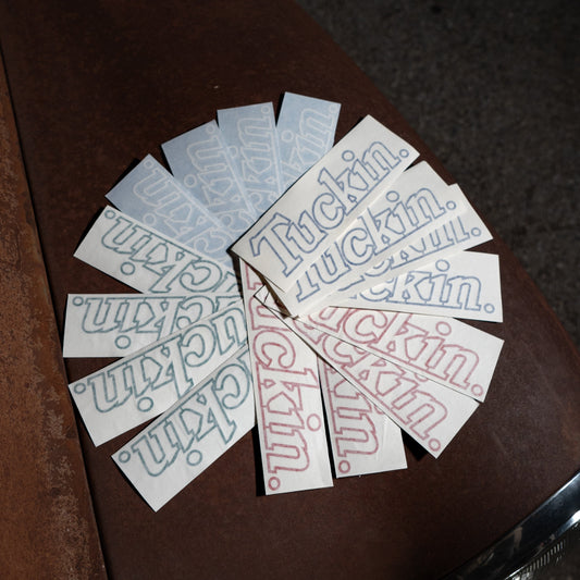 Tuckin 7” decals